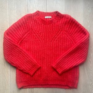 Ulla Johnson Baby Alpaca Crew Neck Sweater